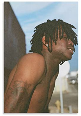 HANYING Chief Keef Rapper Art Performance Art Poster Coole Kunstwerke Malerei Wandkunst Leinwand Drucke Hängende Bild Poster 20 x 30 cm