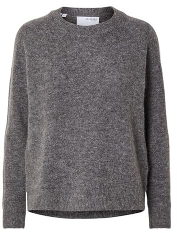 SELECTED FEMME Female Strickpullover Langärmeliger