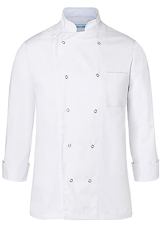 Karlowsky Kochjacke Basic Unisex 65% Polyester/35% Baumwolle
