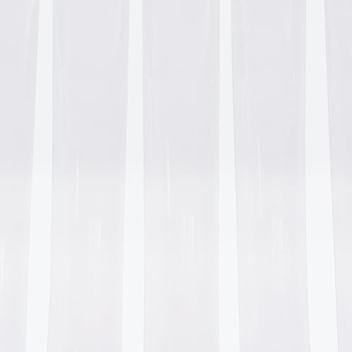 PVC Streifenvorhänge Lamellenvorhang Transparenter PVC-Türvorhang Kit glattem Kunststoffstreifen Streifenvorhang Lamellen standardmäßig wasserdicht gewerbliche Gefrierschränke Lagerhallen,7Stk 2m