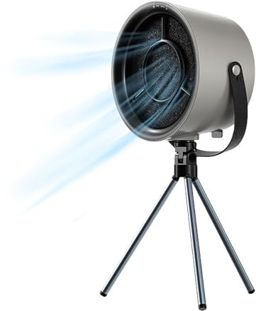 Mini Campana Extractora Portatil, Campana Extractora, Fáciles De Limpiar, Bajo Ruido, Campana Extractora Portátil, Ajuste con Un Clic, Campana Extractora de Escritorio para Olla Caliente, Cocina