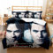 Bettwäsche-Set Vampire Diaries, Bettbezug-Set Für Jungen Und Mädchen, Junior-/Kinderbett, Wendbar, Schöner Bunter Bettdeckenbezug (135x200cm,TVD 02)