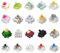 GUYEKS GATERON Keyboard Switches Tester 20PCS, Melodic Magnetic Jade Beer Quinn Mini i Smoothies Aliaz Silent Pink Switches Luciola RGB LED for Mechanical Keyboard (20 Stück)