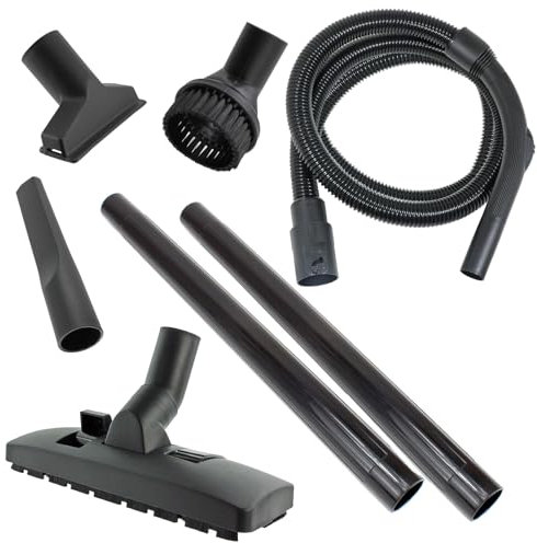 SPARES2GO Spare Parts Hose Tool Kit for Titan TTB774VAC 16L TTB775VAC 20L TTB776VAC 30L TTB777VAC 40L Vacuum Cleaner (2m)