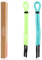 GERNEO® – ORIGINAL – schwimmfähiges Sport Brillenband Neopren – leuchtet im Dunkeln – verstellbar mit Kabelzug – wasserfestes Sportbrillenband & fester Halt für Wassersport (Gelb & Hellblau)
