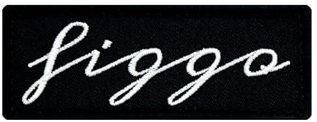 Café Viereck ® Lustiges Bundeswehr Fun Patch Gestickt mit Klett – Figgo Patch – 8 x 3 cm – Widerstandsfähiges Abzeichen für Uniformen & Taschen