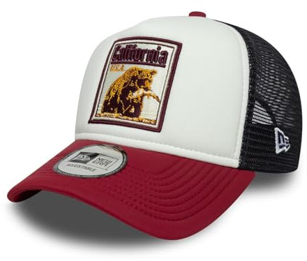 New Era A-Frame Mesh Trucker Cap - Animal Patch California