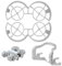 JaneYi Protector de Hélice y Protector Gimbal Bumper Guard para Accesorios DJI Neo Kit Anti-Colisión 2 en 1 Protección Hélices Cámara para Drone DJI Neo - Gris