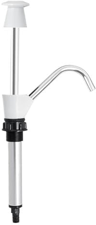 Outdoor Water Pump Faucet - Manual Sink Tap, Hand Press | RV Trailer Camping Water Dispenser for Bottles Jugs Containers Portable Fluid Flows No Electricity Needed for Travel Van Cabin Tent Use
