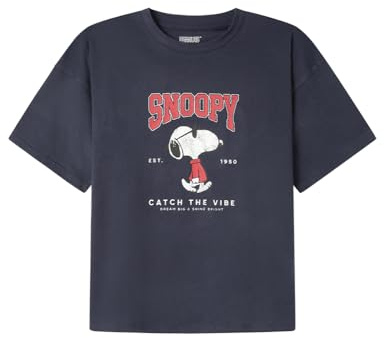 Springfield Damen License Snoopy T-Shirt Unterhemd (1er Pack)