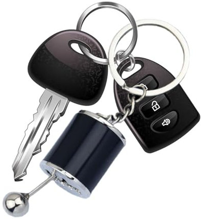 Whnbuij Llavero De Hardware, Llavero De Palanca De Cambios | Llavero De Lever Gear, Llavero De Seis Velocidades, Llavero GearShift Manual Para Hombres Y Mujeres