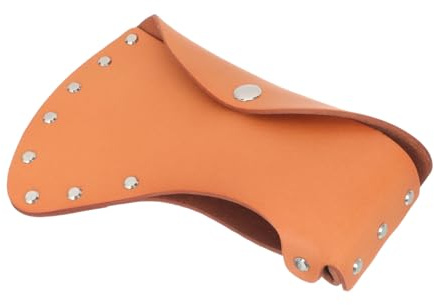 NUOBESTY Protective Sheath Leather Protective Cover Head for Head Protect Cover Suitable for Hatchet and Axes for Chopping