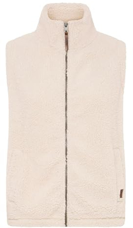 OXMO OXBerina Damen Weste Teddy-Weste