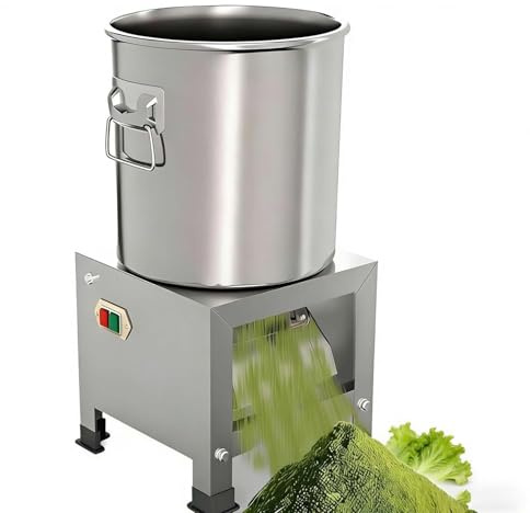 CUTANGELAR Hachoir À Légumes Professionnel, Râpe-légumes Robuste En Acier Inoxydable, Pour Haut Rendement Avec Grande Ouverture Pour La Préparation D'aliments Pour Poulets Et Canards.(2200W)