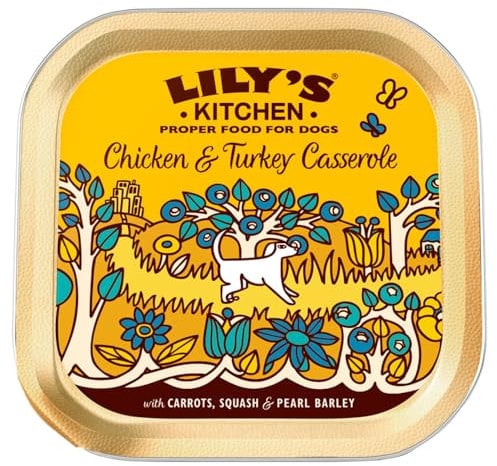 Lily's Kitchen Proper Food for Dogs Chicken & Turkey Casserole, 150g