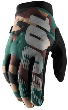 100% Erwachsene Brisker Handschuhe, Camo Schwarz, M