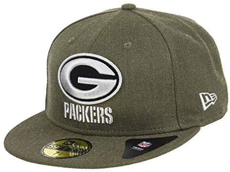 New Era Green Bay Packers NFL Heather 59Fifty Cap - 7 1/2-60cm (XL)