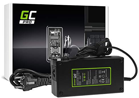 GC PRO Laptop Netzteil 19.5V 7.7A 150W kompatibel mit Asus ADP-150NB EXA1105YH D Chicony A150A004L A14-150P1A Delta Electronics A12-150P1A Ladegerät inkl. Stromkabel, Steckertyp: rund (5,5-2,5 mm)