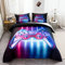 Gamepad Bedding Set for Boys Youth Teens Double Size Modern Gamer Comforter Cover,Video Game Duvet Cover Kids Girls, Novelty Gradient Action Buttons Decor Printed Bedspread Cover