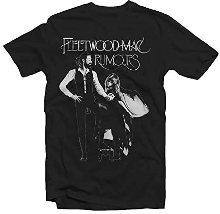 T-Shirt # M Unisex Black # Rumours