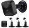 Blink Outdoor Halterung (3rd & 4th Gen), Sonomo Verstellbare Wandhalterung Halter für die Blink Outdoor Kamera & Blink Indoor Sicherheitskamera System Zubehör (Schwarz, 3 Pack)