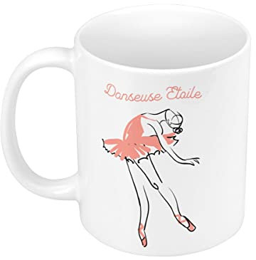 Fabulous Mug Céramique Danseuse Etoile Illustration Ballet Dessin