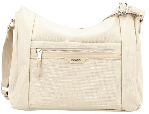 Picard Damen Schultertasche ADVENTURE aus Nylon Groß | mit Reißverschluss | Schultertasche | Alltag