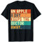 An Apple A Day Keeps The Doctor Away Funny Health Graphic T-Shirt