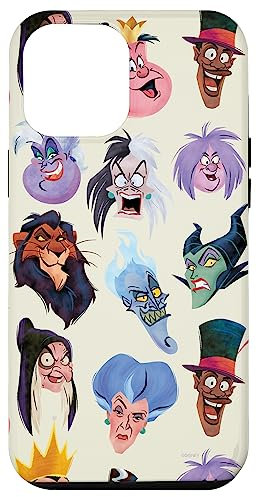 iPhone 13 Pro Max Disney Villains Vile Visages of Villainy Case