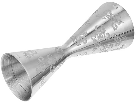 LALADEFIEE 1pièce Tasse à Mesurer Acier Inoxydable Pour Cocktails Jigger Professionnel Pour Bar Et Restaurant Outil De Bartending Précis Et
