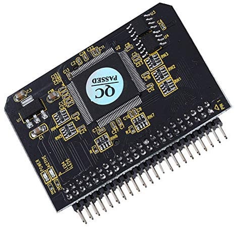 Compact SD to IDE 44Pin Male Adapter for Large Capacity Memory Card Storage Solution for Laptop/Computer Users