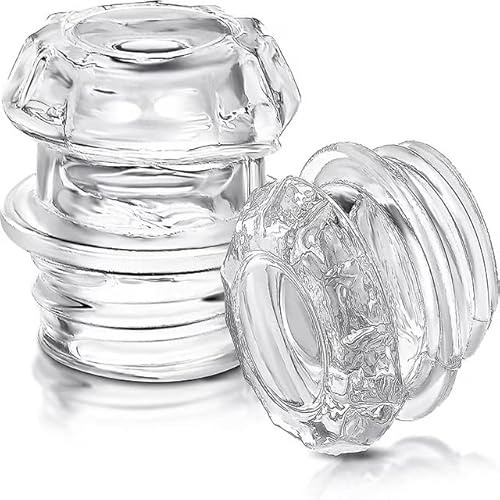 Txuolin 1Pc Transparent Modern Coffee Percolator Glass Top Replacement Transparent Glass Knob Top for Percolator Replacement Parts for Coffee Pot Coffee Filters,Espresso Machine Parts and Accessories