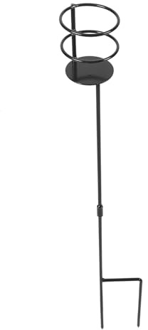 NAMOARLY Outdoor Bottle Rack Iron Drink Bottle Holder with Secure Placement and Spill Prevention for Terrace and Outdoor Party Use