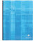Lot de 5 Cahier reliure brochure 24x32 cm 192 pages grands carreaux papier 90g CLAIREFONTAINE