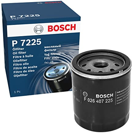 Bosch P7225 - Ölfilter Auto | Kompatibel mit: VOLVO S60 II, S80 II, V60 I, V70 III, XC60 I SUV
