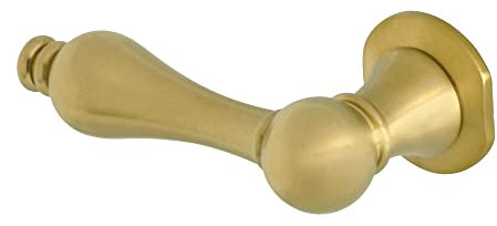 Kingston Brass KTAL7 Victorian Toilet Tank Lever, Brushed Brass, 11.44 x 2.75 x 2.44