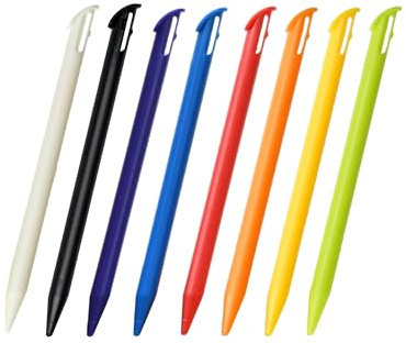 Mcbazel Stylus Bolígrafos de Repuesto para Pantalla táctil de 8 Piezas para Nintendo New 3DS XL