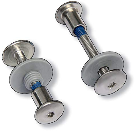 Balkonschrauben-Set M5 x 60 mm aus A2 Edelstahl Trespa Schrauben (100, M5 x 60 mm)
