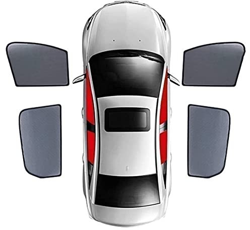 für BMW 7er 2001-2014 2015 auto sonnenschutz kinder sonnenblende magnetisch selbsthaftende sonnenschutzrollo reduziert wärme uv-schutz anti-statisch moskito mitfahrer baby haustiere