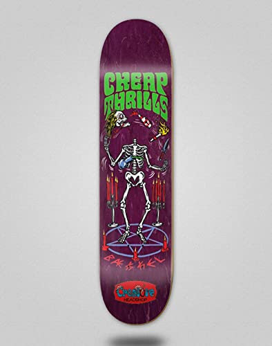 Creature Skateboard Deck Baekkel Cheap Thrills 8.375x32