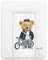 Ceba Baby® Wickelauflage - weiche Wickelunterlage - Baby Wickeltischauflage - 50x70 cm - Abwaschbar - OEKO-TEX® Standard 100 - Made in EU - Bart - 50 x 70 cm