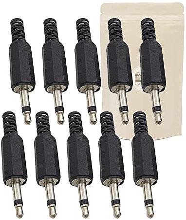 10X Prise Mini Jack Male 3,5 mm Mono Audio a souder Entree de Game Enceinte Studio Hi FI