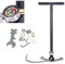 3 Stage Air Gun Rifle Filling Pump, Pcp Air Rifle Pump Stirrup Pump, 4500Psi Hand Pump, High-Pressure Tire Inflator Hand Pump, tainless Steel Air Rifle Hand Pump for PCP Air Gun Boat Tire Ball Kayaks