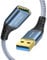 ANDTOBO Cable Alargador USB 3.0 2M, Cable USB 3.0 Macho A Hembra Extensor de alta velocidad de transferencia de datos 5Gbps Para Gamepad, Impresora, Webcam, Teclado USB, Pendrive, Disco Duro