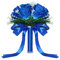 BERYLER Blaue Hochzeitssträuße für Braut, Brautsträuße für Braut Blaue Rose, Brautjungfer Blumensträuße für Hochzeit, Künstlicher Blumenstrauß, Valentinstag, Dekoration, Kirche, Party