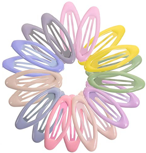 Beaupretty 20pcs Oil Drop Hair Clip Hair Accessories Toddler Girl Accessories Kids Suit Case Sushi Chef Cosplay Kids Decor Snap Hairpin Sticky Lace Makeup Set Mini Iron Baby Girl