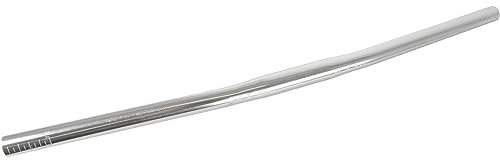 P4B | Fahrradlenker für Mountainbike - 620 mm Breite | Für Klemmung 25,4 mm | Aus Aluminium | In Silber