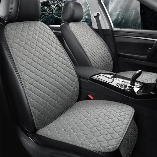 Auto Sitzkissen Komplettset für Toyota Aygo (2014-2021), Auto Sitzauflagen Anti Rutsch Atmungsaktiv Sitzbezüge Auto Sitzunterlage Autositzschutz mit Rückenlehne, A/Grey