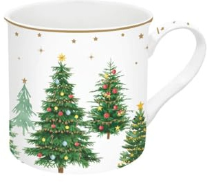 Easy Life Set mit 1 Tasse, 30 cl, aus Porzellan, festlich