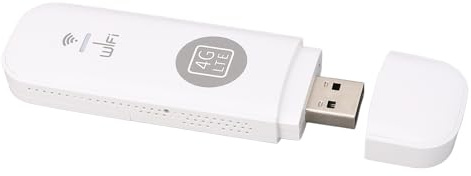 4G LTE USB-WLAN-Modem, Tragbarer 4G-Router mit SIM-Kartensteckplatz, Stabiler Tragbarer Hochgeschwindigkeits-Reise-Hotspot-Router, Entsperrter 4G-Dongle, Bis zu 10 Benutzer